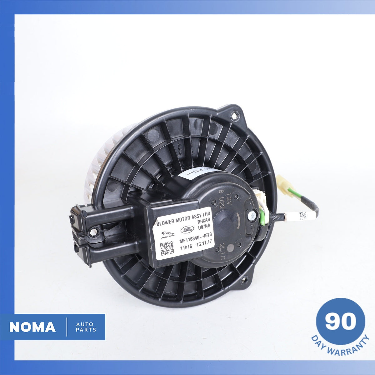 07-24 Jaguar X150 XK F-Type AC A/C Air Conditioning Heater Blower Motor OEM - photo 6