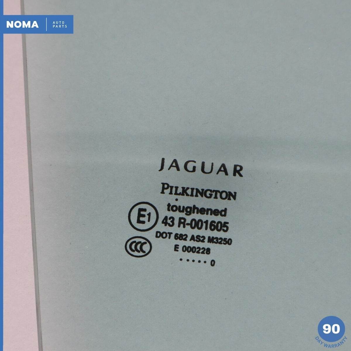 07-15 Jaguar X150 XK XKR XKR-S Front Right Passenger Side Door Window Glass OEM - photo 8