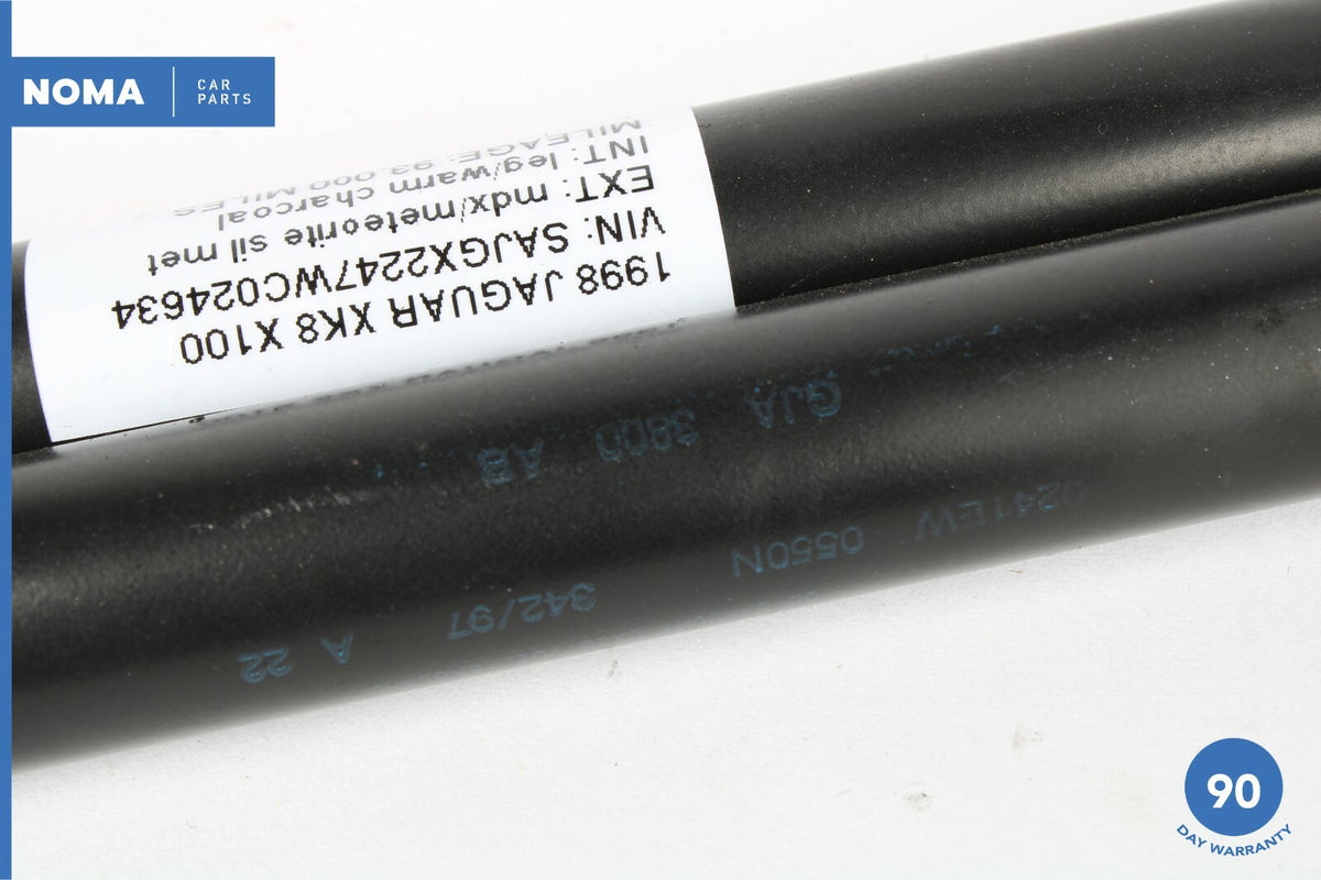 97-06 Jaguar X100 XK8 Right Left Trunk Boot Lift Support Strut Set GJA3800AB OEM - photo 7