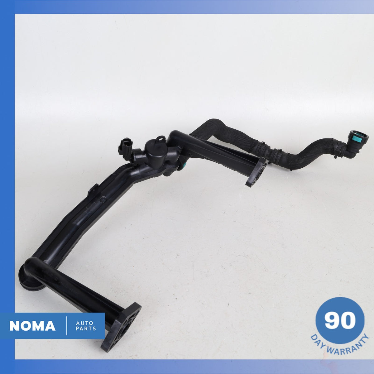 13-23 Jaguar X351 XJL Thermostat Housing Water Outlet Pipe DX2318N348AB OEM - photo 8