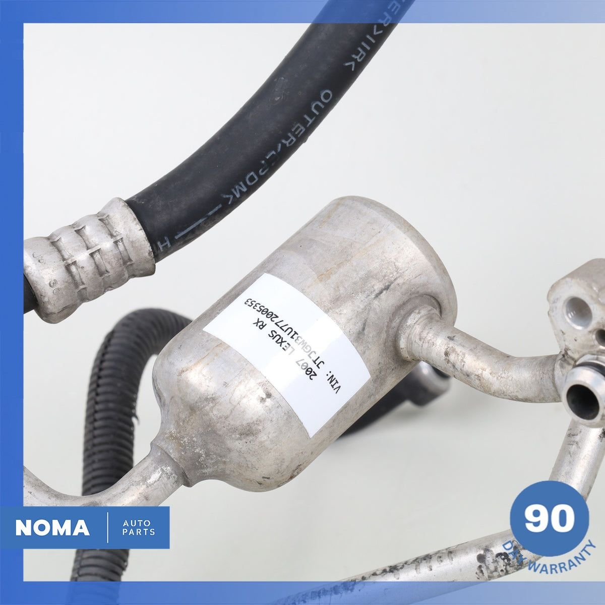 07-08 Lexus MHU33 RX400h A/C AC Air Conditioning Hose Pipe Line OEM - photo 4