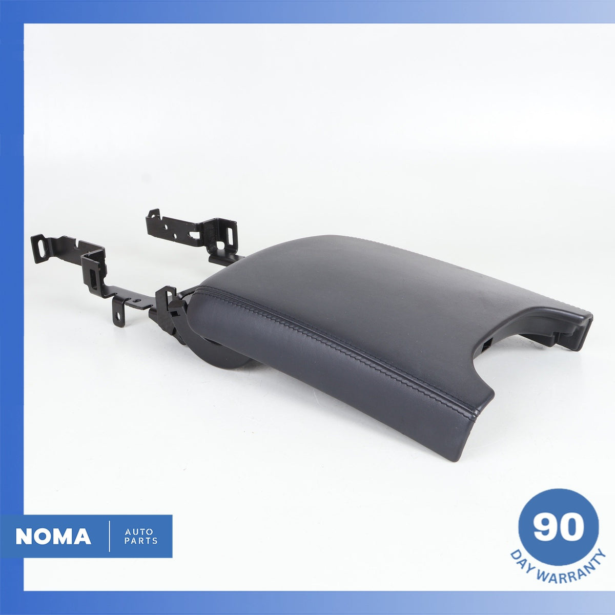 10-19 Jaguar X351 XJ XJR Center Console Armrest Lid Trim w/ Bracket Black OEM - photo 1