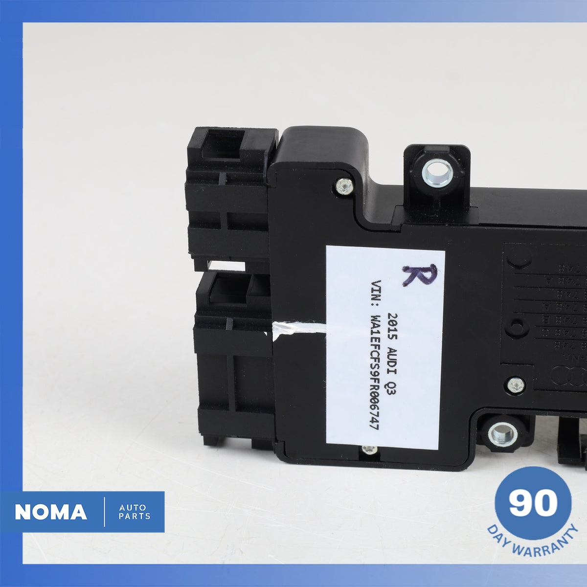 Audi 8U Q3 A7 S5 Front Right Side Power Seat Control Lumbar Switch Set Black OEM - photo 10
