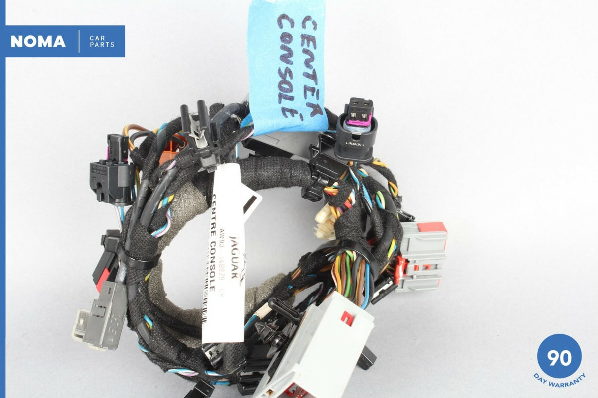11-15 Jaguar XJL XJ X351 Center Console Passive Entry Wire Wiring Harness OEM - photo 4