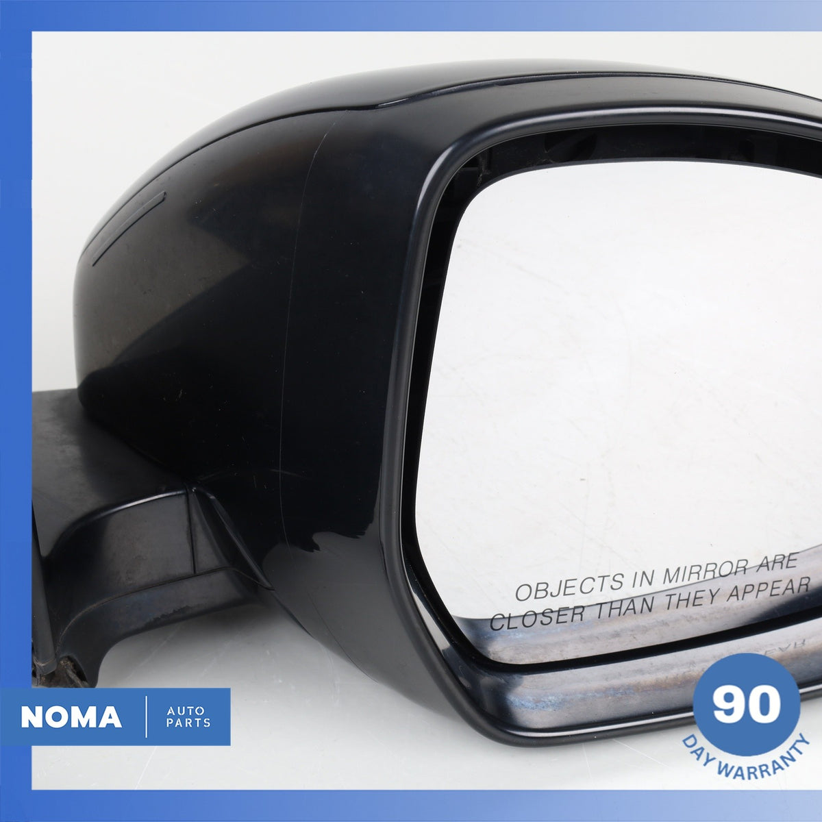 14-19 Range Rover Evoque L538 Right Side Rear View Mirror Assembly Black OEM - photo 7