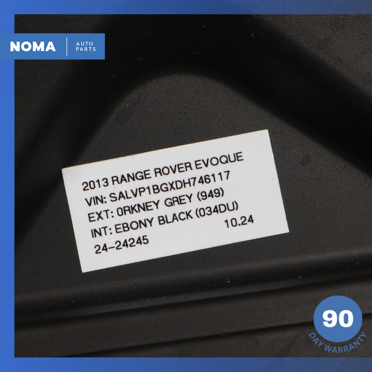 12-17 Range Rover Evoque L538 2DR Trunk Lid Liftgate Tailgate Hatch Shell OEM - photo 17