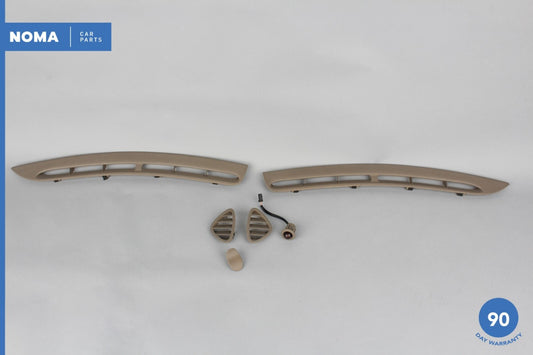 97-06 Jaguar XK8 X100 Front Right & Left Side Dash Windshield Air Vent Set OEM - photo 1