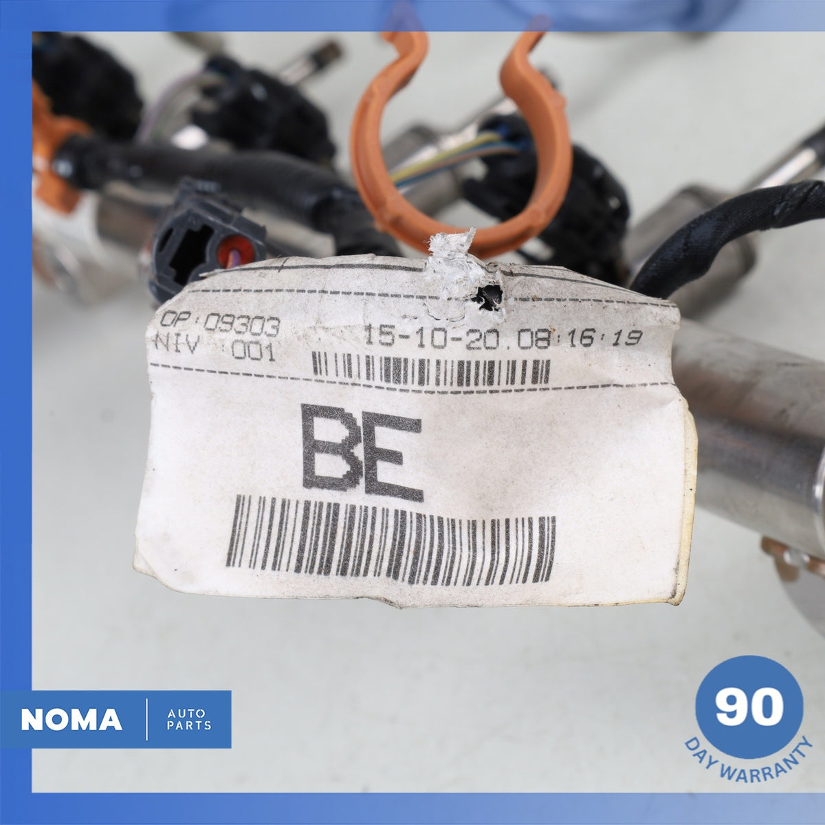 12-17 Jaguar X760 XE XF Evoque L538 2.0 Fuel Injector Rail w/ Injectors OEM - photo 14