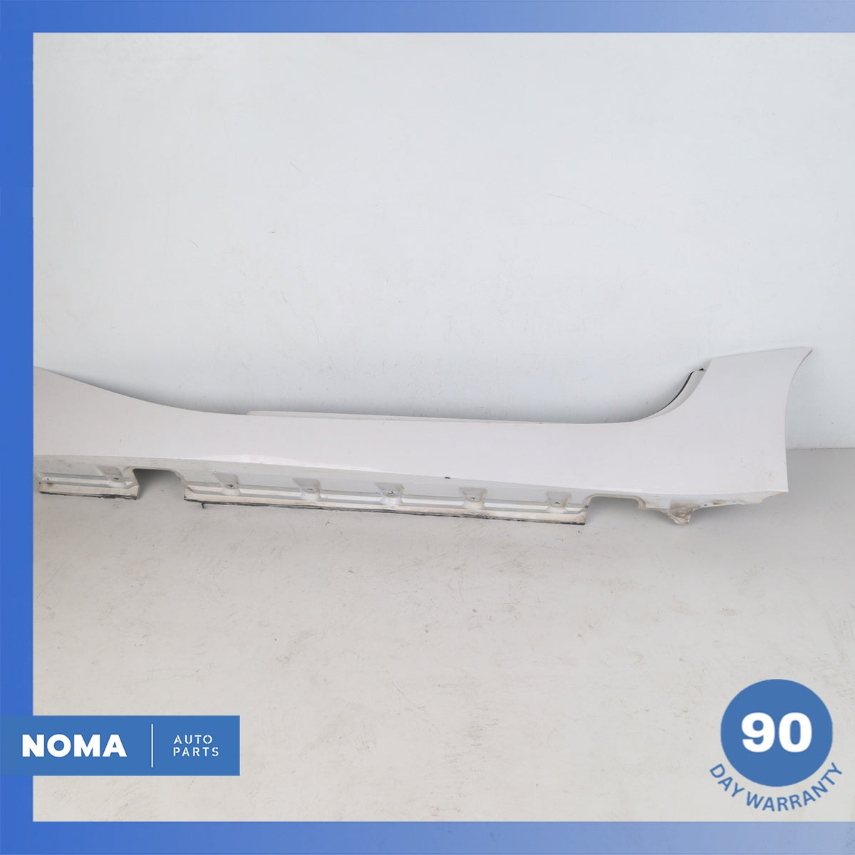 03-08 BMW E85 Z4 Base Left Driver Side Rocker Panel Side Skirt White OEM - photo 1