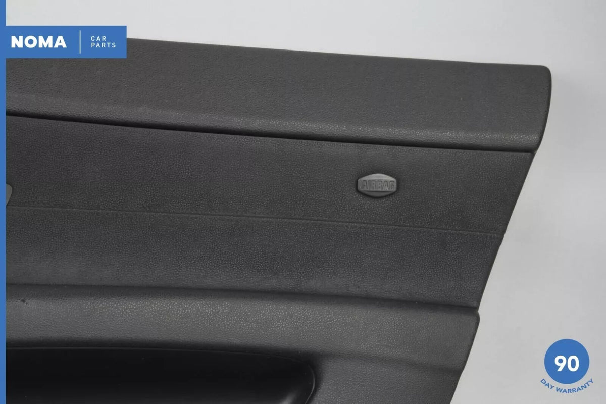 03-08 BMW E85 E86 Z4 Right Passenger Side Interior Door Panel Black OEM - photo 2
