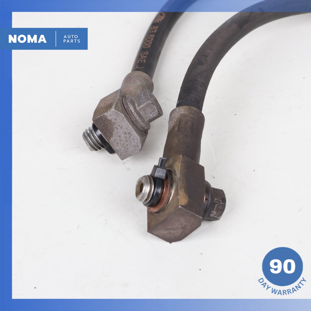 2004 Jaguar X100 XK8 Rear Right & Left Side Hydraulic Brake Hose Line Set OEM - photo 4