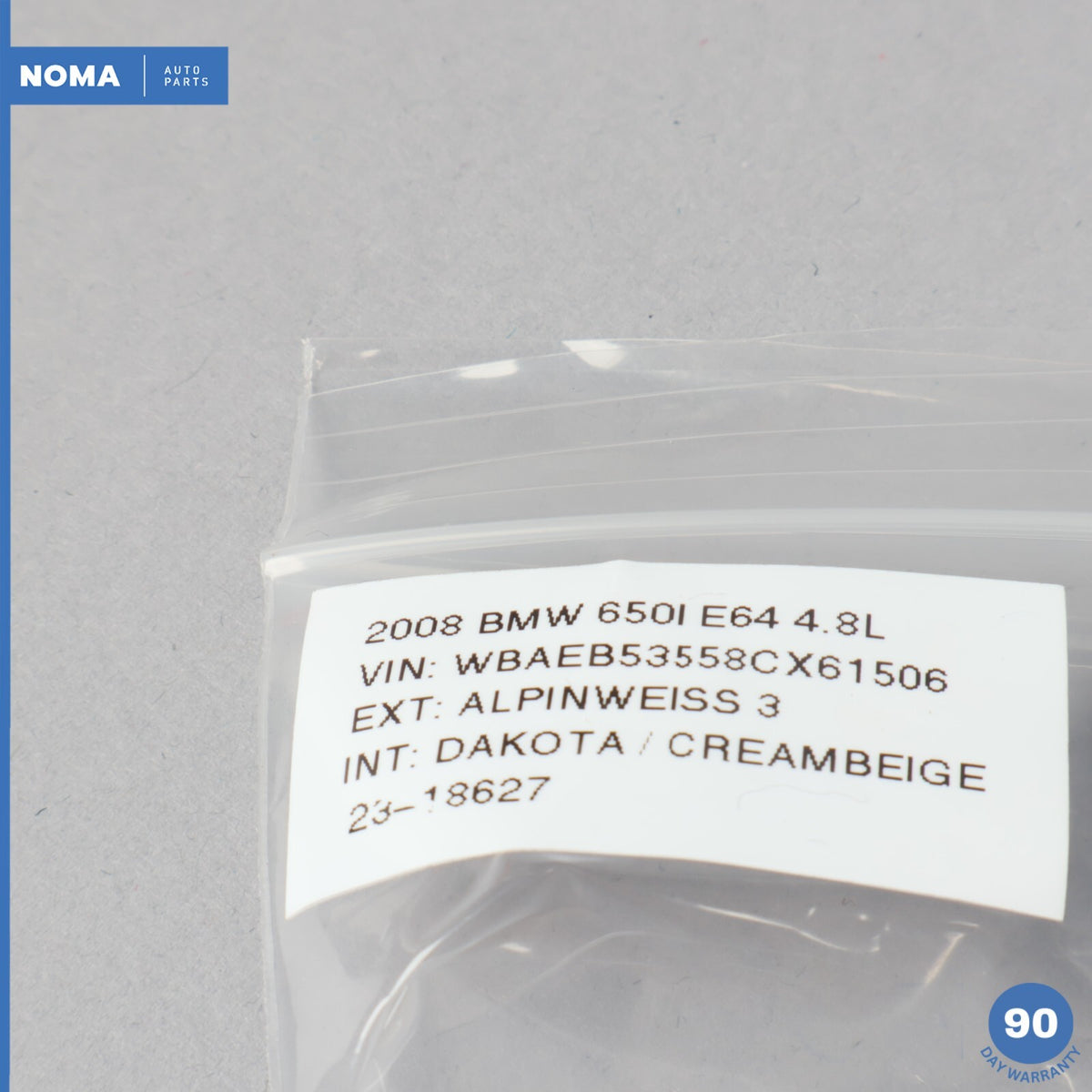 06-10 BMW 650i E64 Right Up & Down Stream Lambda Heated Oxygen Sensor Set OEM - photo 13
