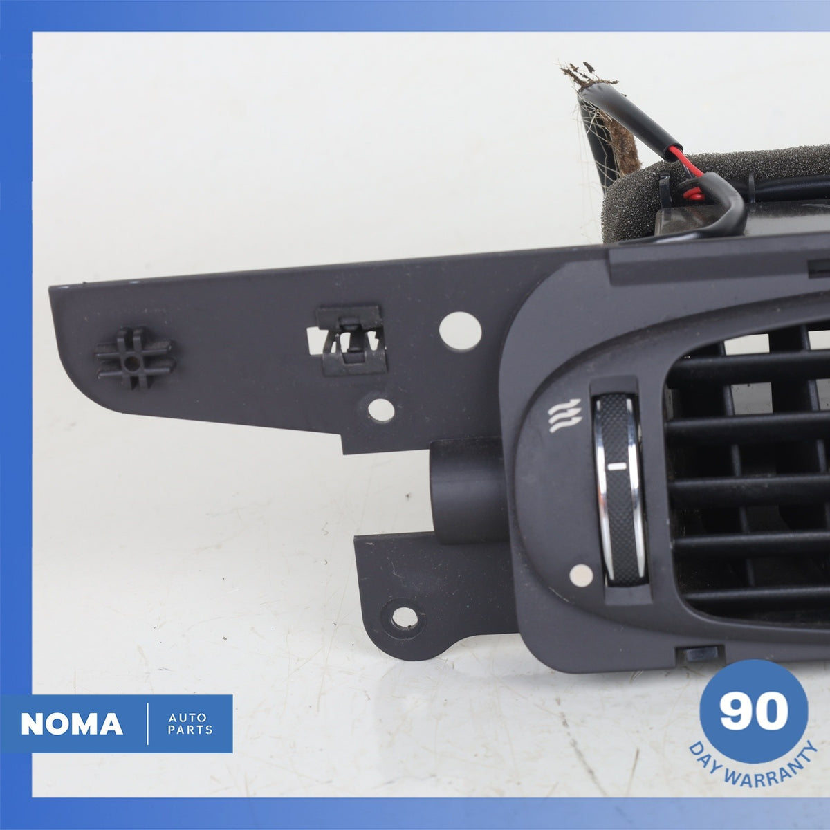 04-09 Jaguar X358 Front Center Dash Board HVAC AC А/C Dual Air Vent w/ Clock OEM - photo 7