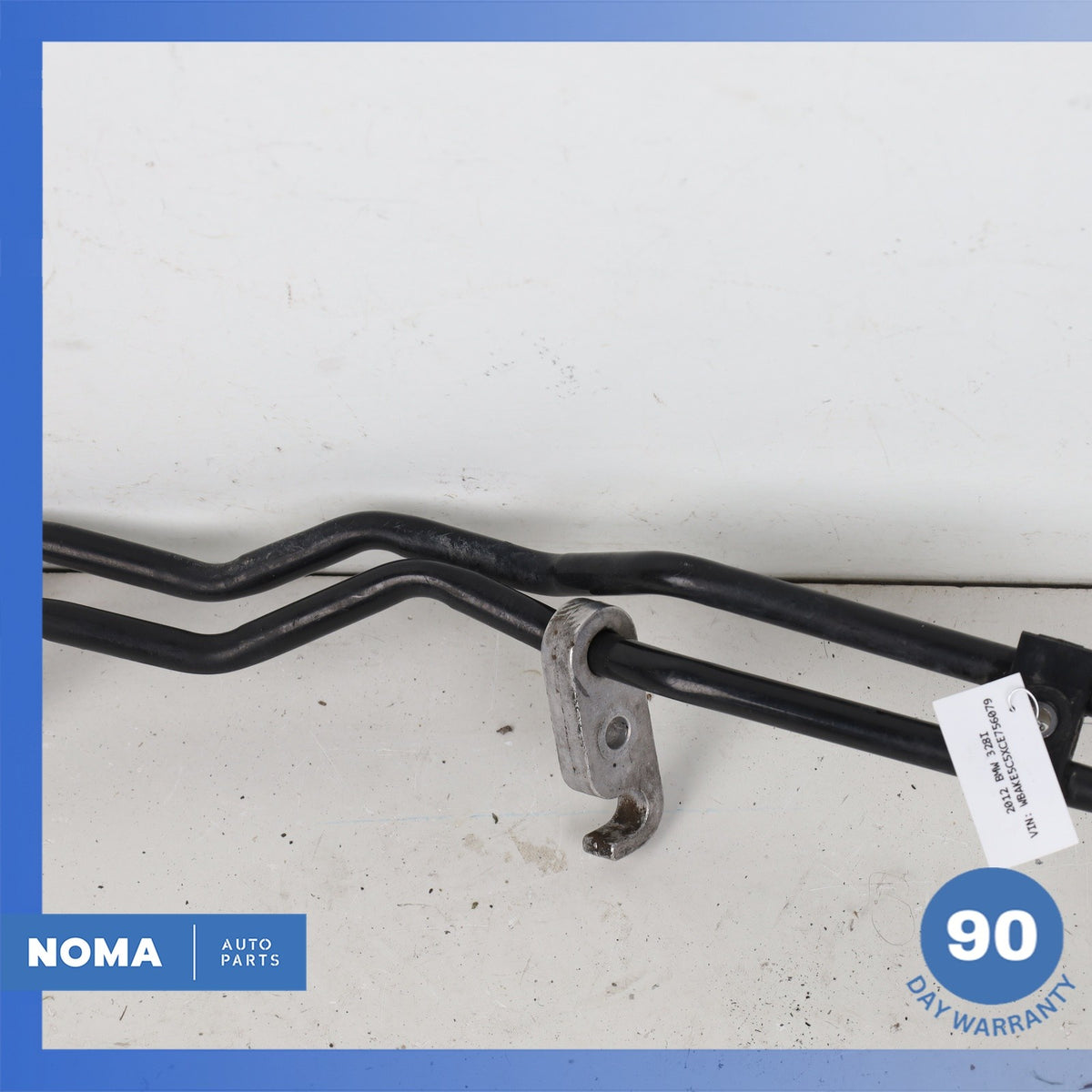 07-13 BMW E93 328i 128i Automatic Transmission Oil Cooler Pipe Line Set OEM 75k - photo 12