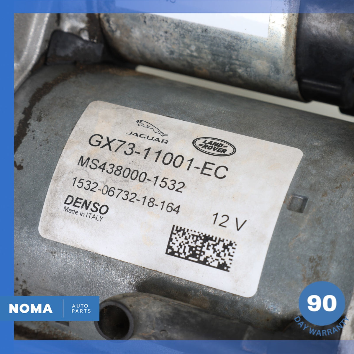 16-23 Jaguar X761 F-Pace XF XE Engine Starter Motor Start / Stop w/ Shield OEM - photo 7