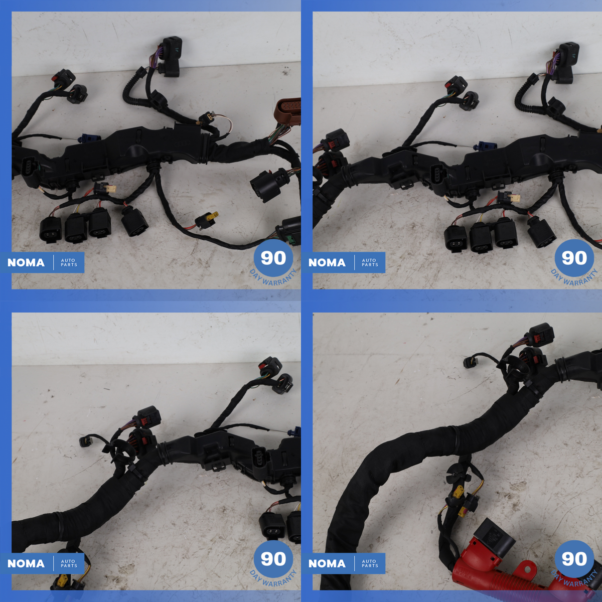 17-19 Audi 4M Q7 3.0L Quattro Engine Motor Wire Wiring Harness 06E971595AB OEM - photo 22