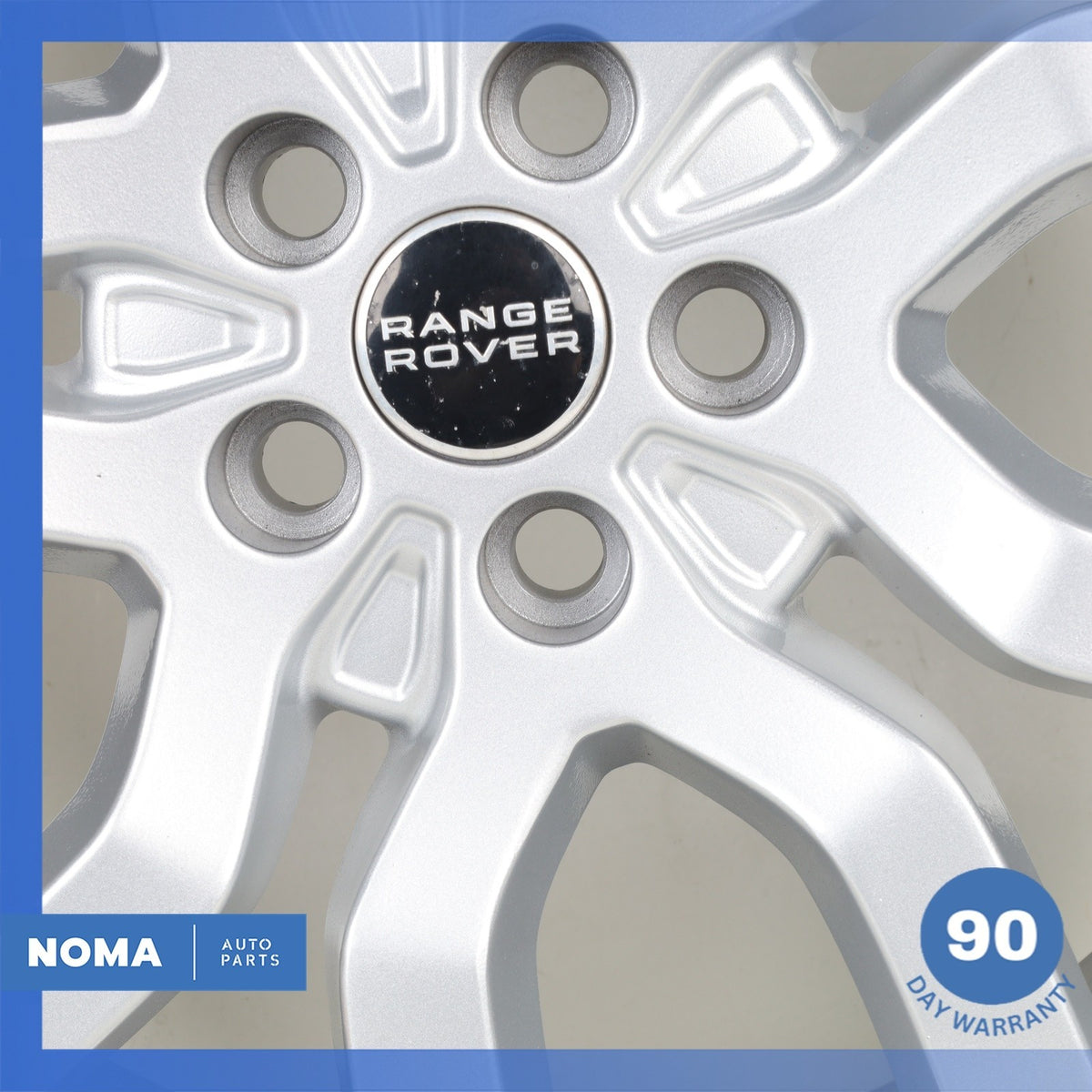 14-22 Range Rover Sport L494 9.5 x R22 22" Wheel Rim Silver Refurbished OEM - photo 8