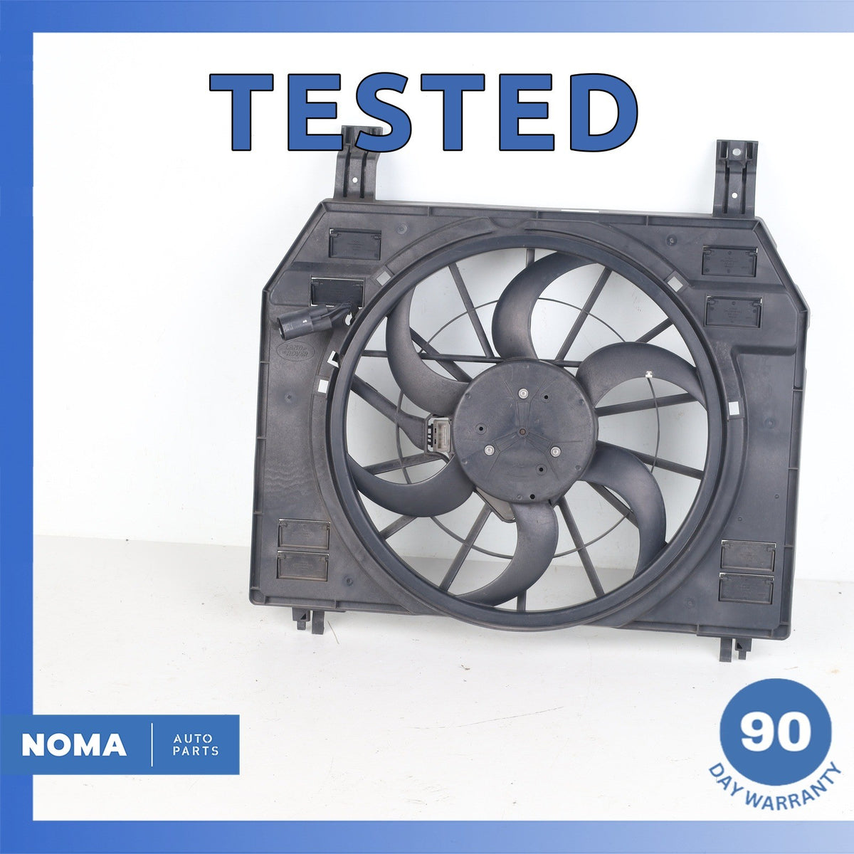 13-17 LR Range Rover Sport L494 Engine Radiator Cooling Fan Assembly OEM - photo 1