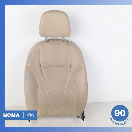 17-24 Audi 4M Q7 Front Left Upper Seat Cushion w/ Headrest Beige OEM - photo 1