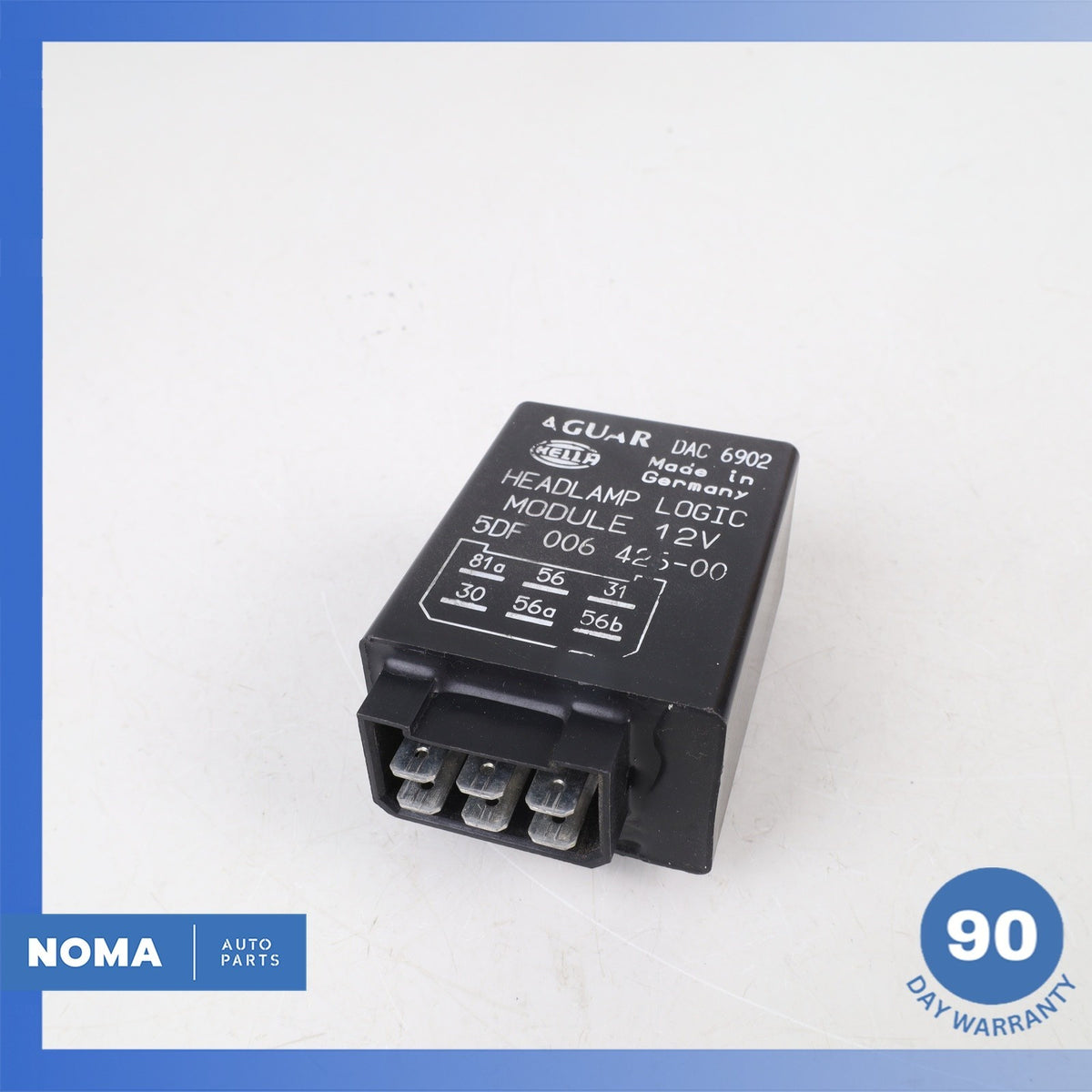 92-96 Jaguar XJS 2+2 Hella Headlight Lamp Logic Module Relay DAC6902 OEM - photo 2