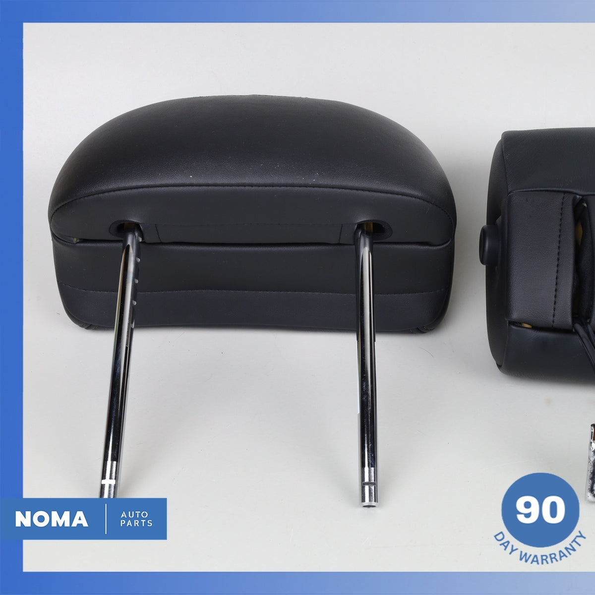 13-17 Lexus USF40 LS460 Rear Seat Headrest Head Rest Set Black 7194050850 OEM - photo 14