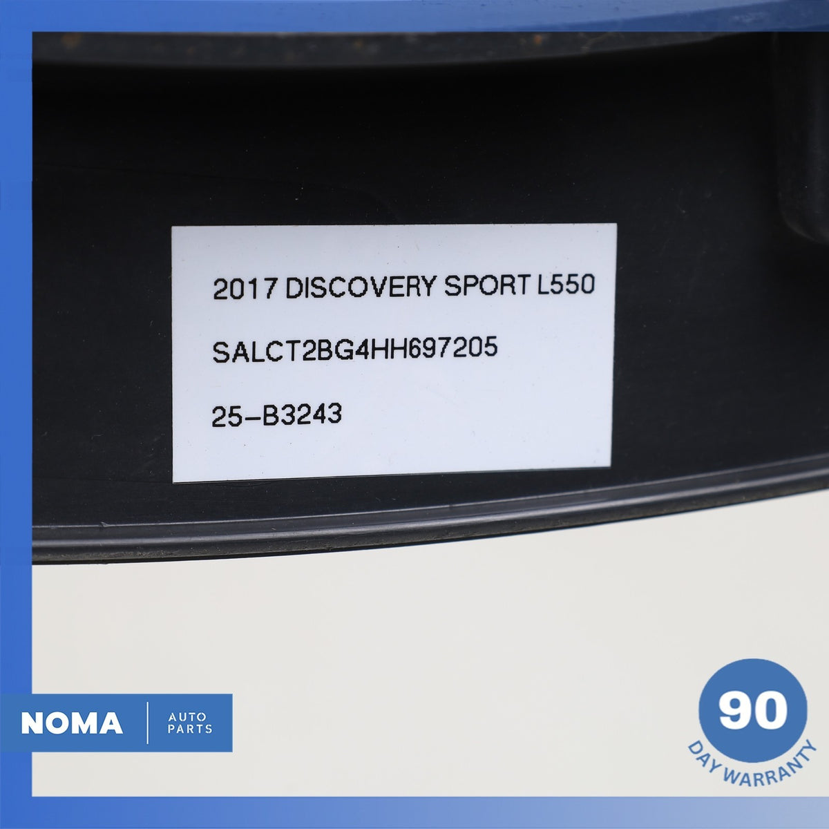 2017 LR Discovery Sport L550 Rear Right Passenger Side Wheel Arch Molding OEM - photo 12