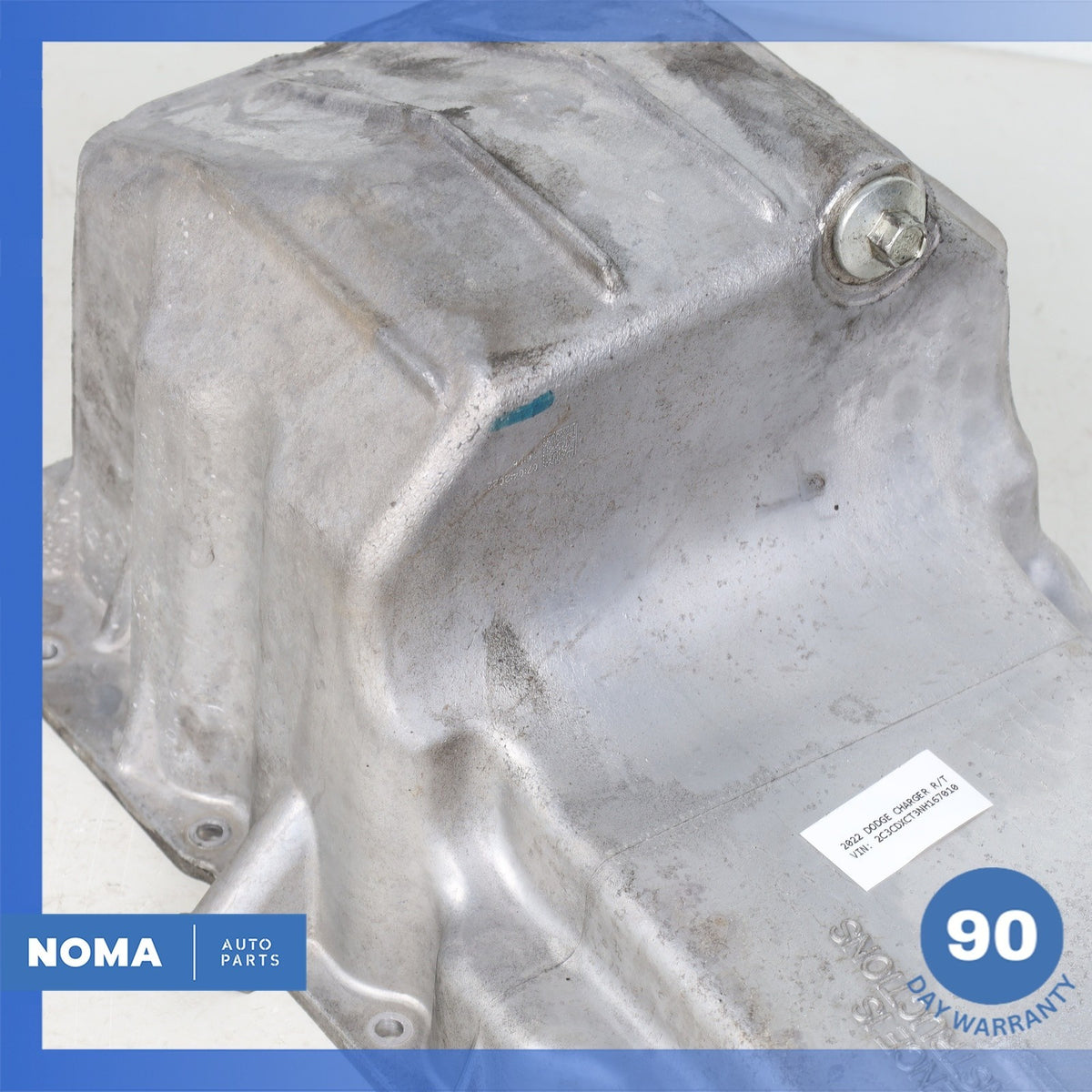 09-25 Dodge LD Charger 5.7L HEMI EZH RWD Engine Lower Oil Pan 5037634AC OEM 74k - photo 15