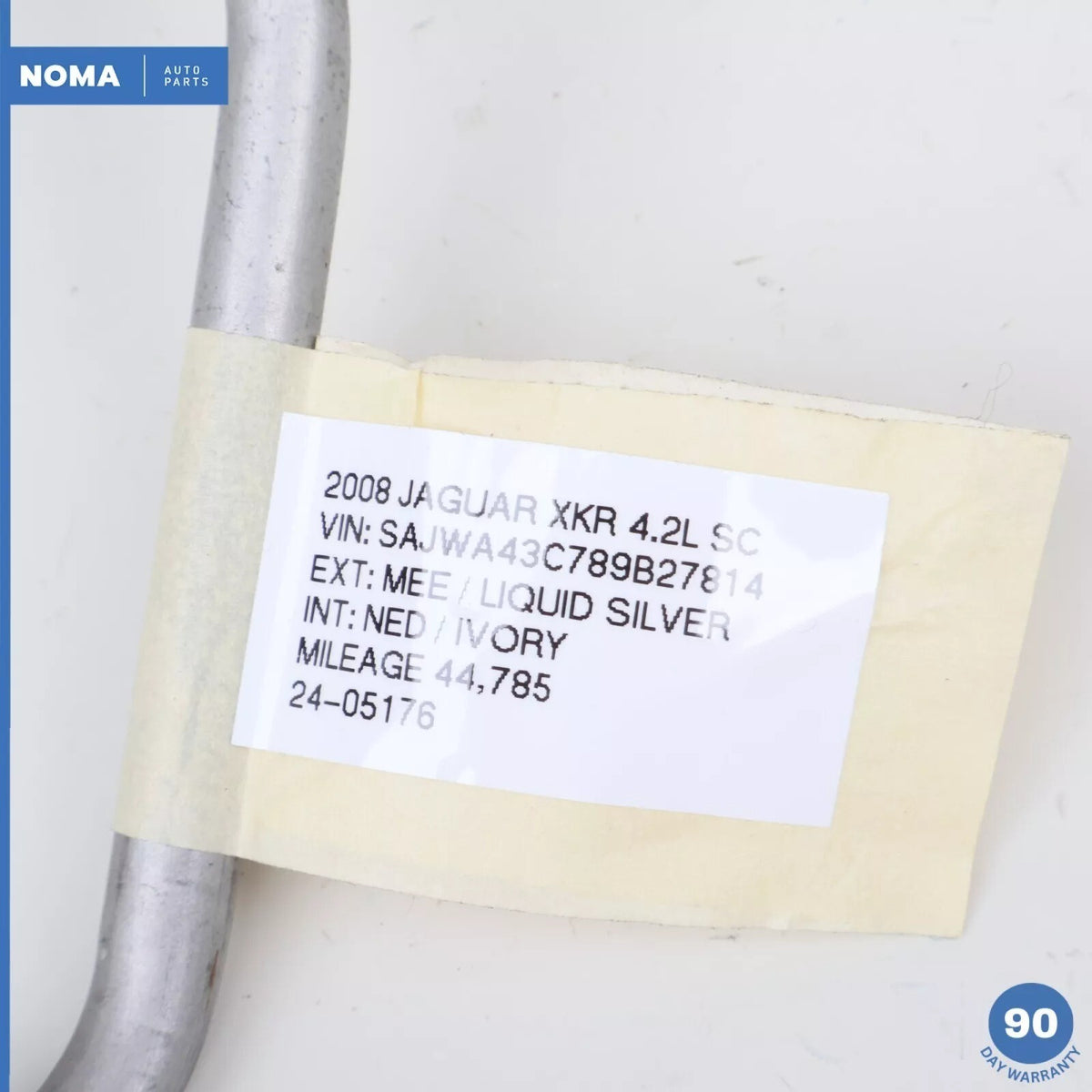 05-10 Jaguar X150 XKR S-Type Power Steering Pressure Hose Line 2W933L600AE OEM - photo 12