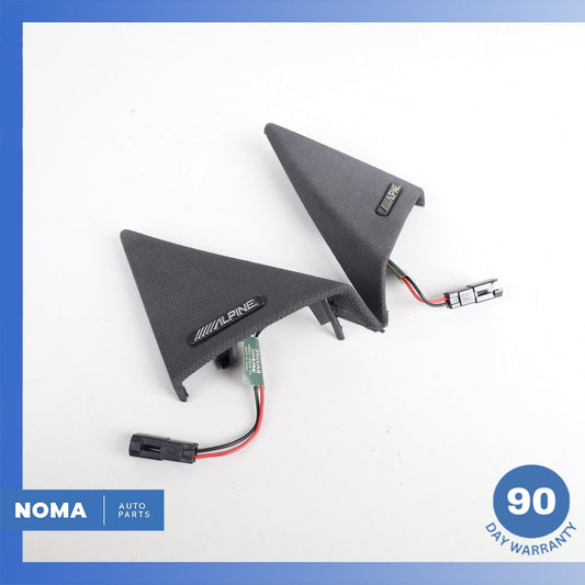 2006 Jaguar X100 XKR Right & Left Corner Tweeter Audio Speaker Set w/ Cover OEM - photo 1