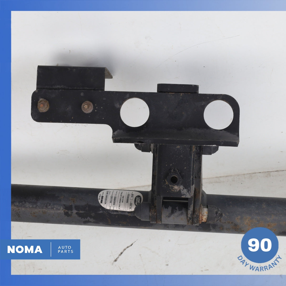 12-19 LR Range Rover Evoque L538 Trailer Rear Tow Hitch Reinforcement Bar OEM - photo 11