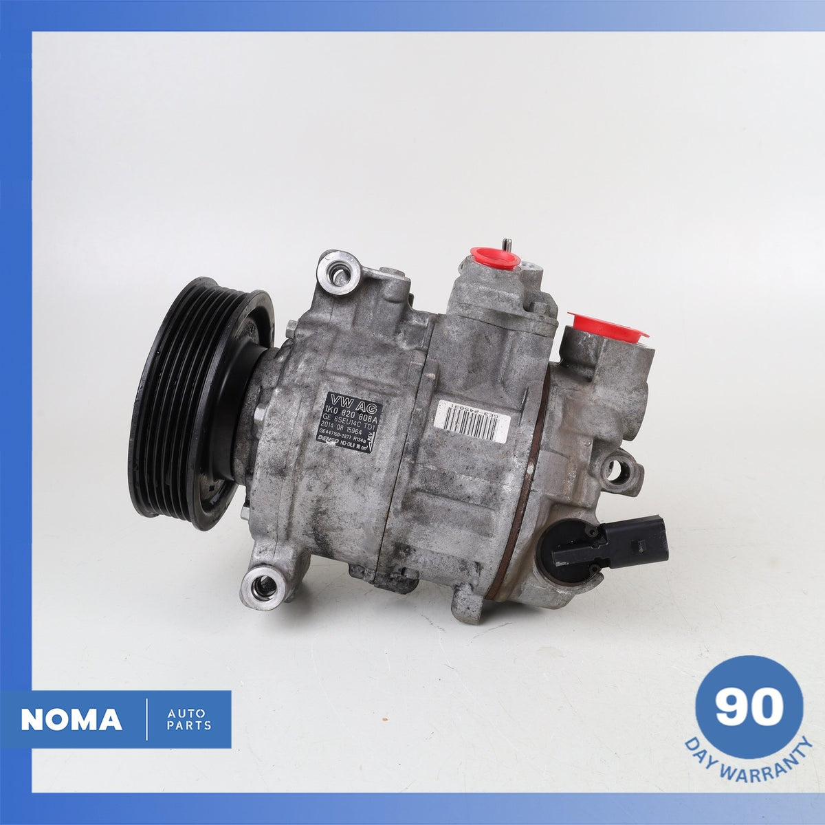 08-18 Audi 8UB 8UG 8J3 8J9 Q3 A3 TT S3 AC A/C Air Conditioning Compressor OEM - photo 9