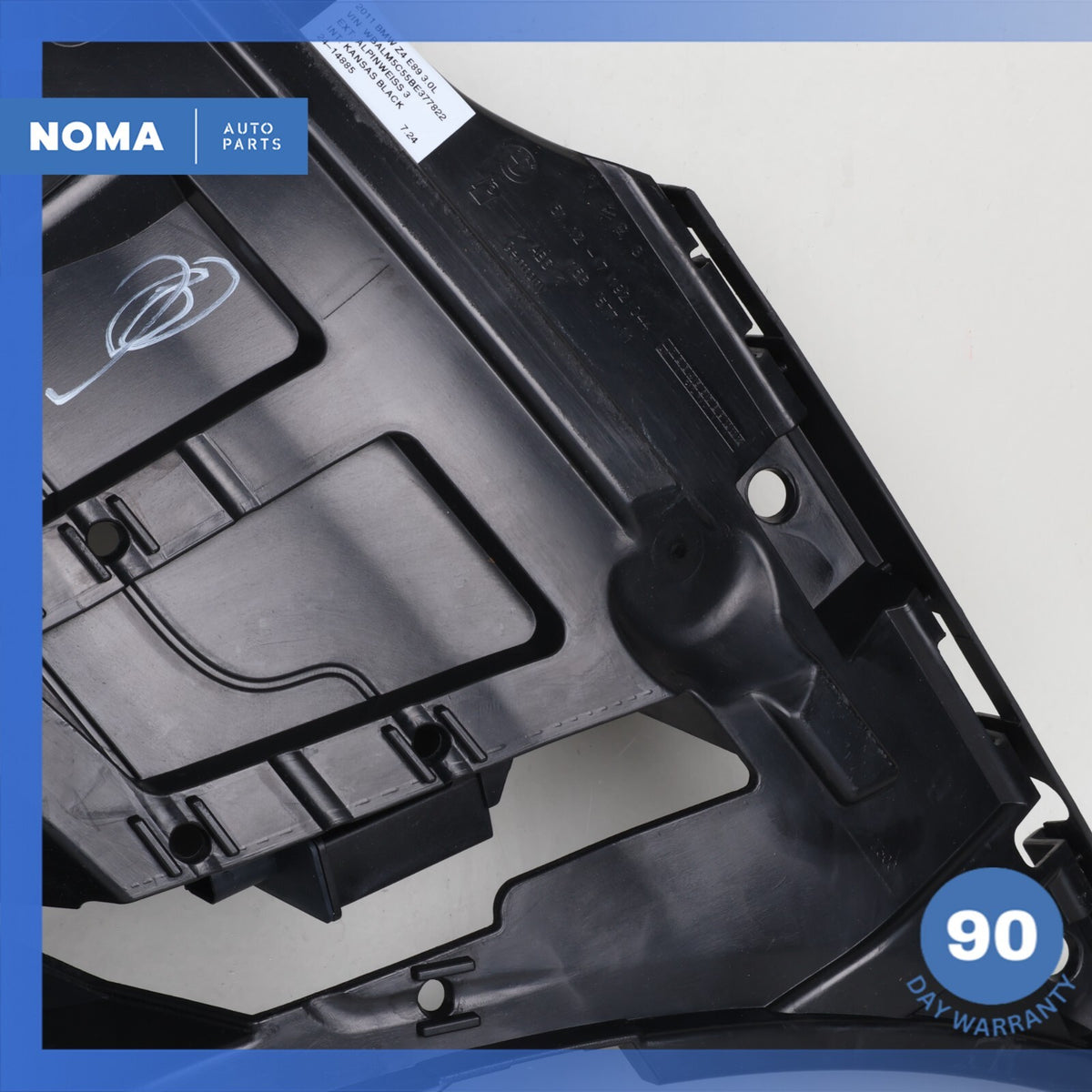 09-16 BMW E89 Z4 Rear Right Passenger Bumper Guide Cover Panel 7192044 OEM - photo 3
