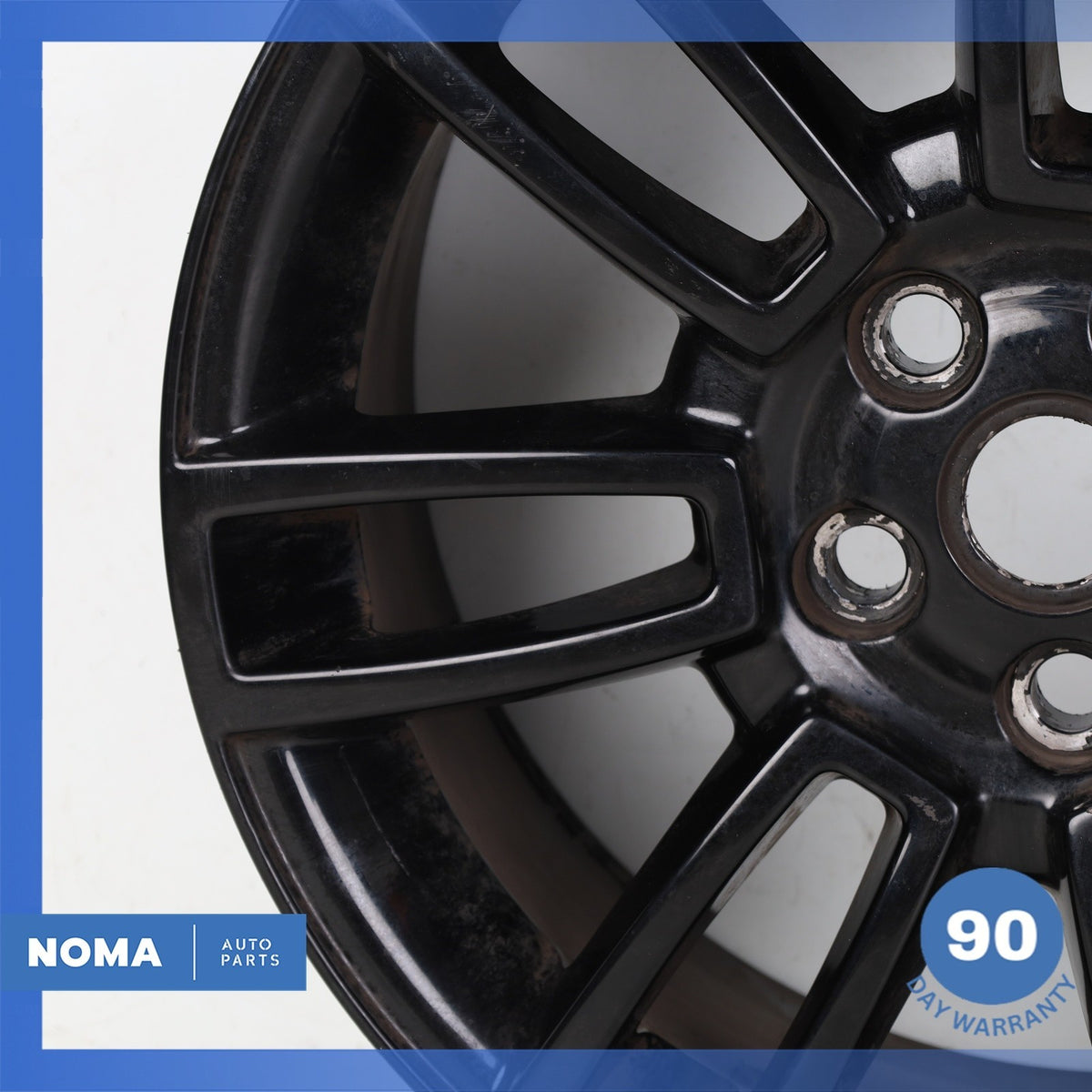 03-12 Land Rover Range Rover L322 HSE 8 x R19 19" Wheel Rim Black OEM - photo 7
