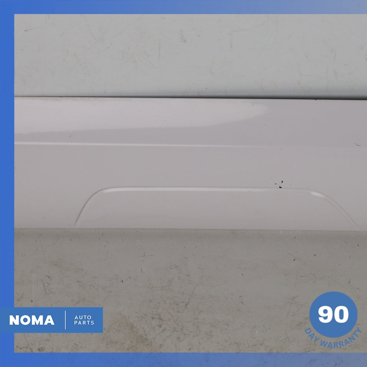 13-15 Audi 8U Q3 Front Right Side Door Lower Molding White OEM - photo 5