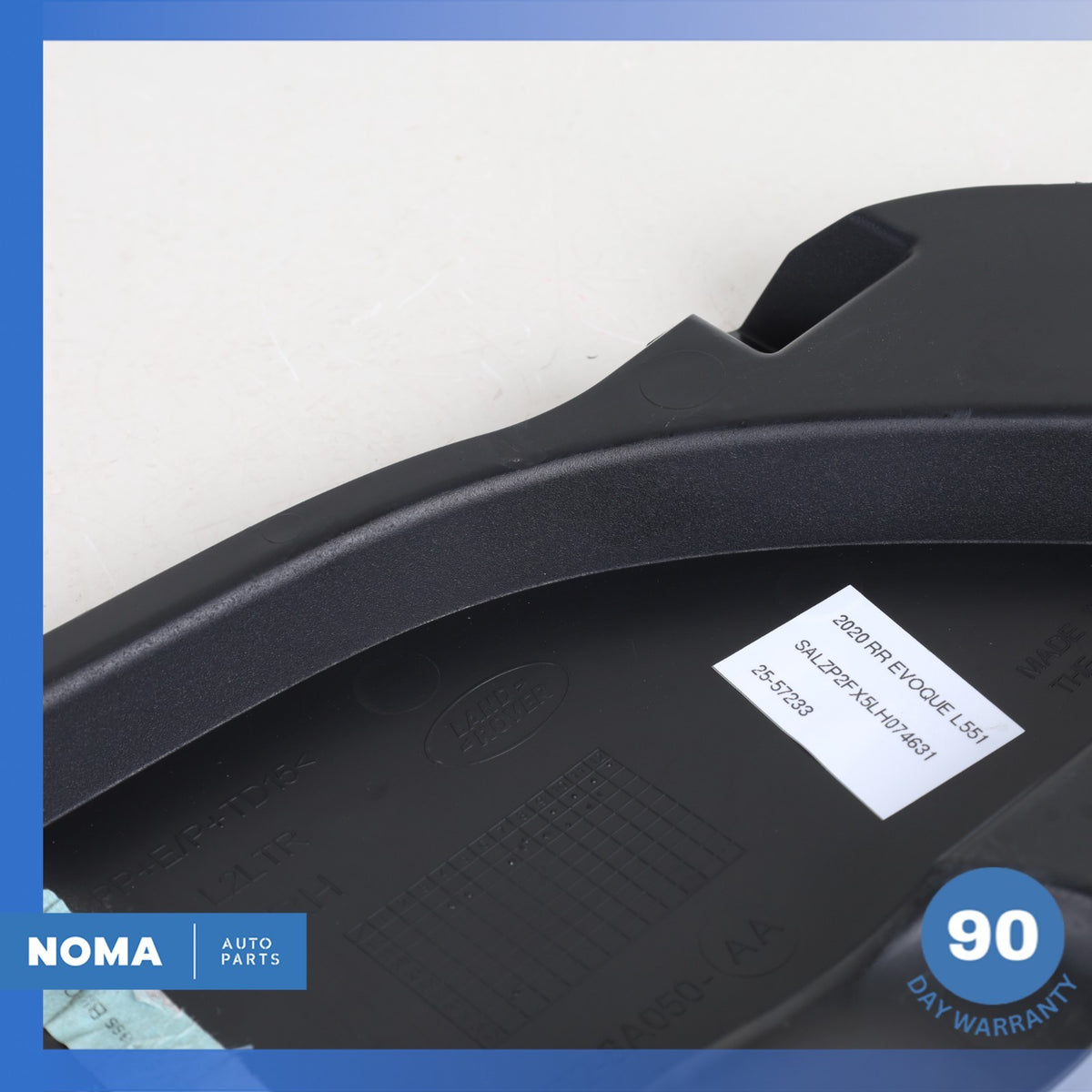 2020 LR Range Rover Evoque L551 Front Right Bumper Blank Cover Panel Molding OEM - photo 4