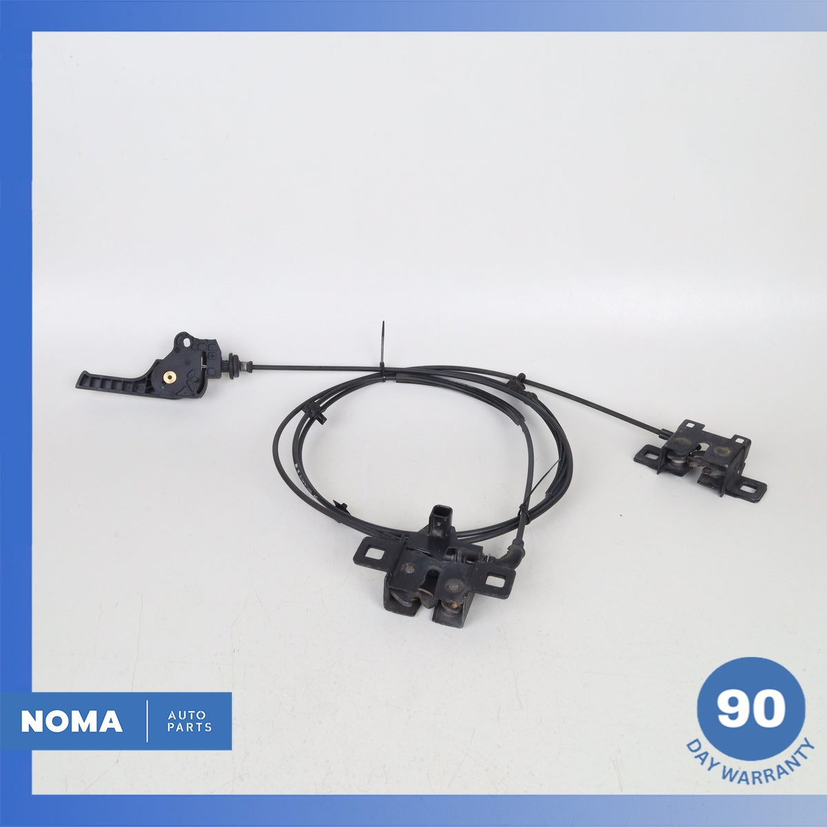 12-19 Range Rover Evoque L538 Front Right & Left Side Hood Latch w/ Cable OEM - photo 1