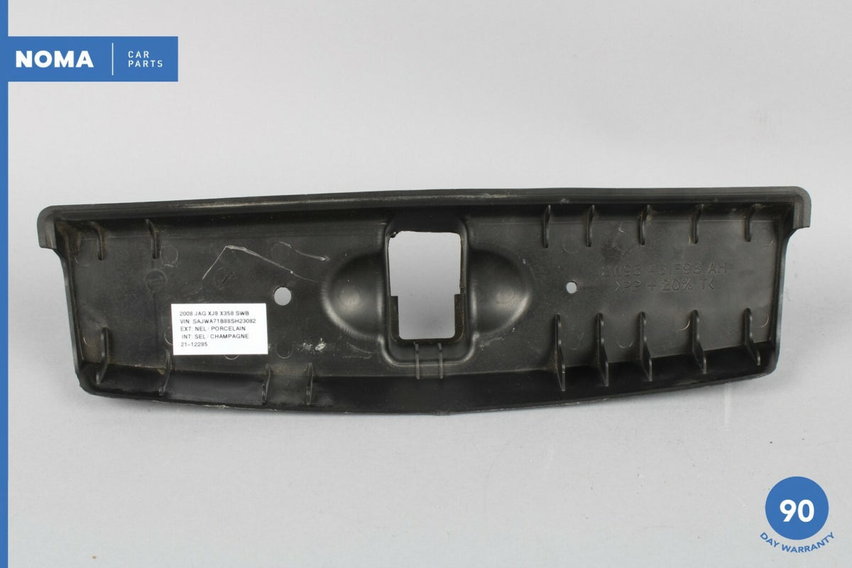 04-09 Jaguar XJ8 XJR VDP X350 X358 Trunk Boot Latch Lock Cover Trim Panel OEM - photo 10