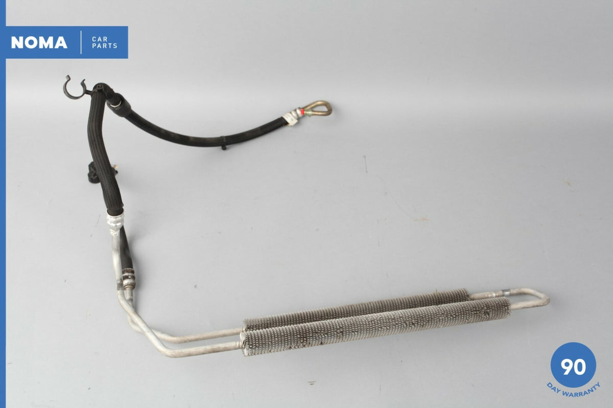 10-15 Jaguar XJ XJL X351 Power Steering Oil Fluid Cooler w/ Hose 8W833L602AB OEM - photo 1