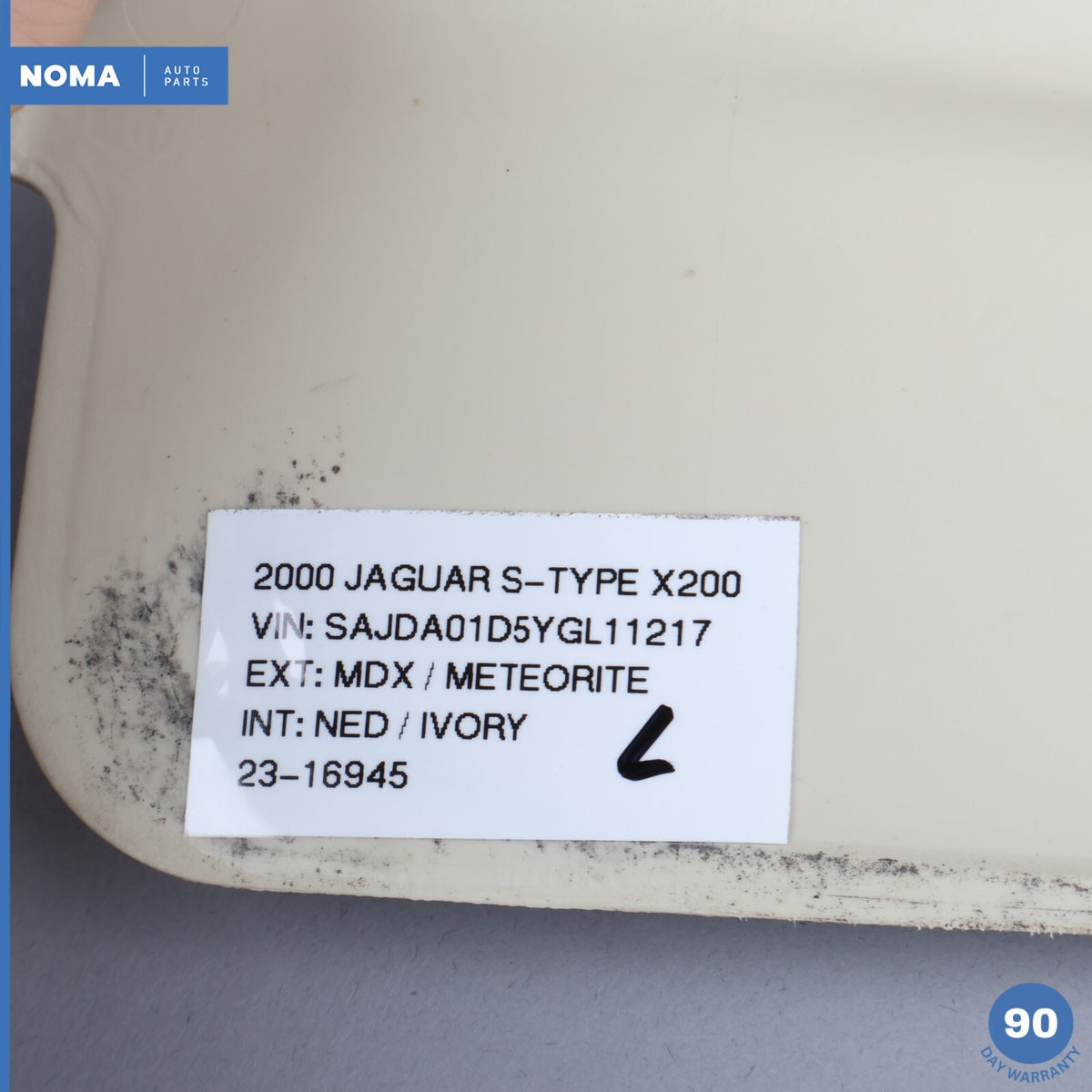 00-02 Jaguar S-Type X200 Front Left Driver Side Seat Switch Panel NED OEM - photo 14