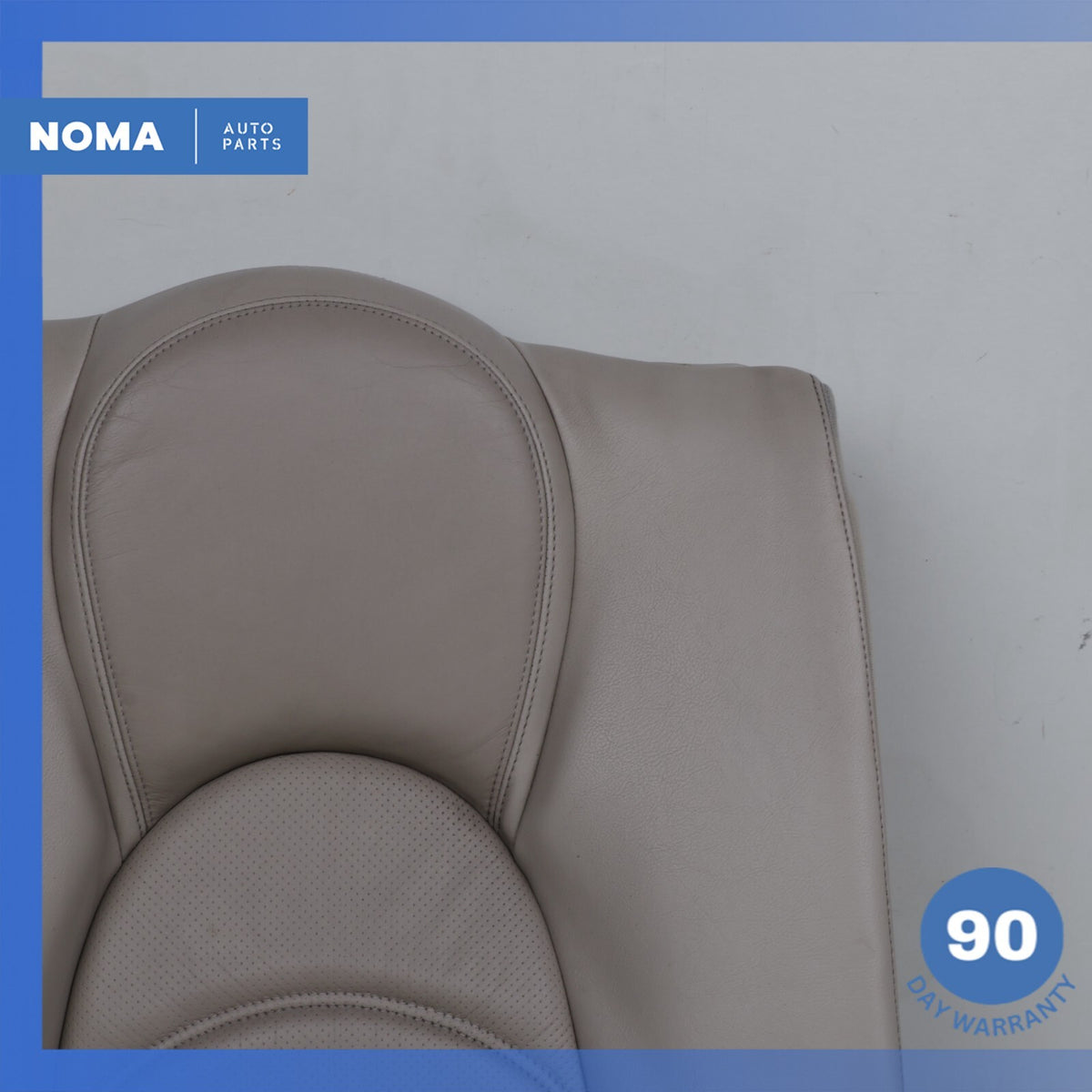 00-06 Jaguar X100 XKR Convertible Rear Seat Upper Top Cushion Beige OEM - photo 4