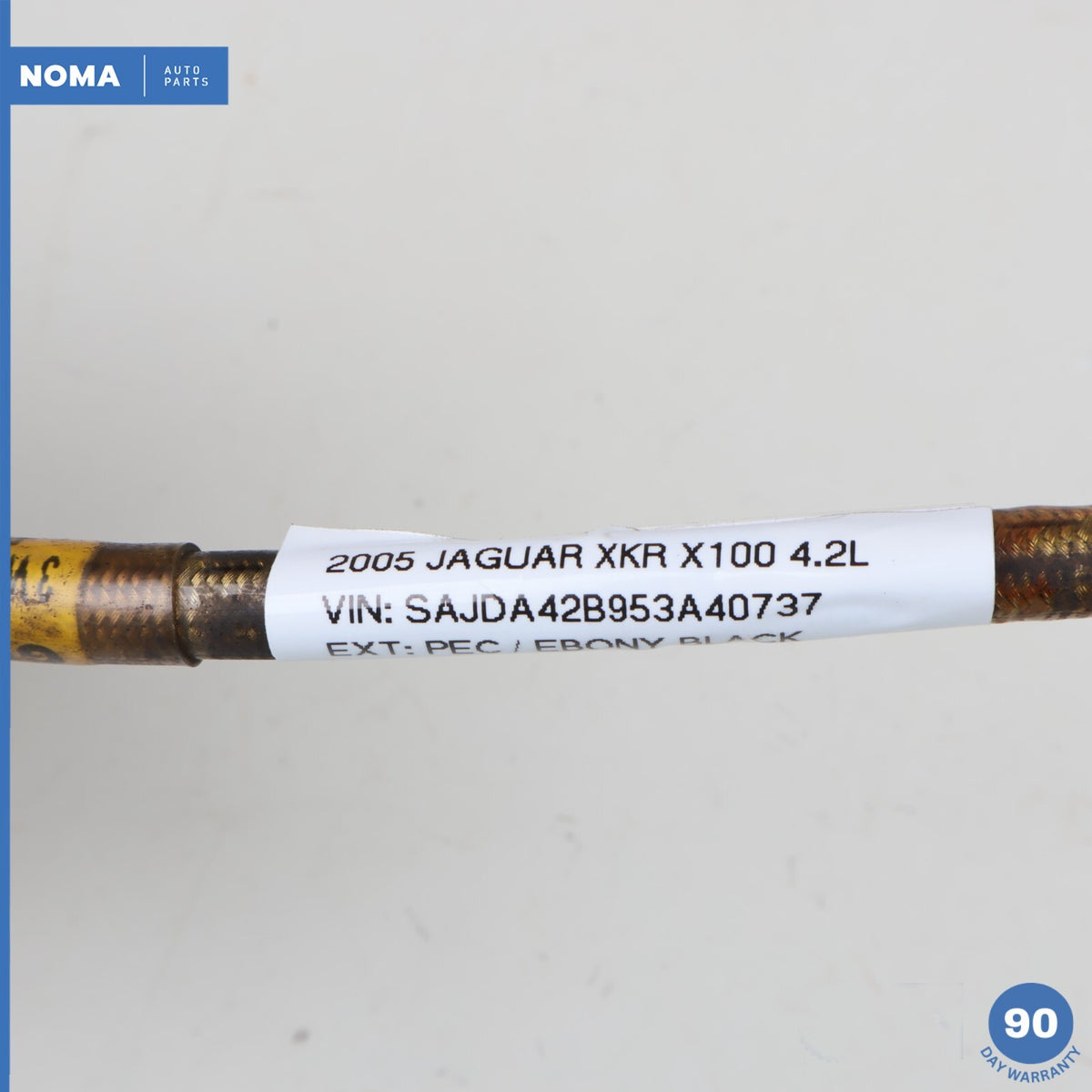 00-06 Jaguar X100 XKR Rear Right & Left Side Hydraulic Brake Hose Line Set OEM - photo 10