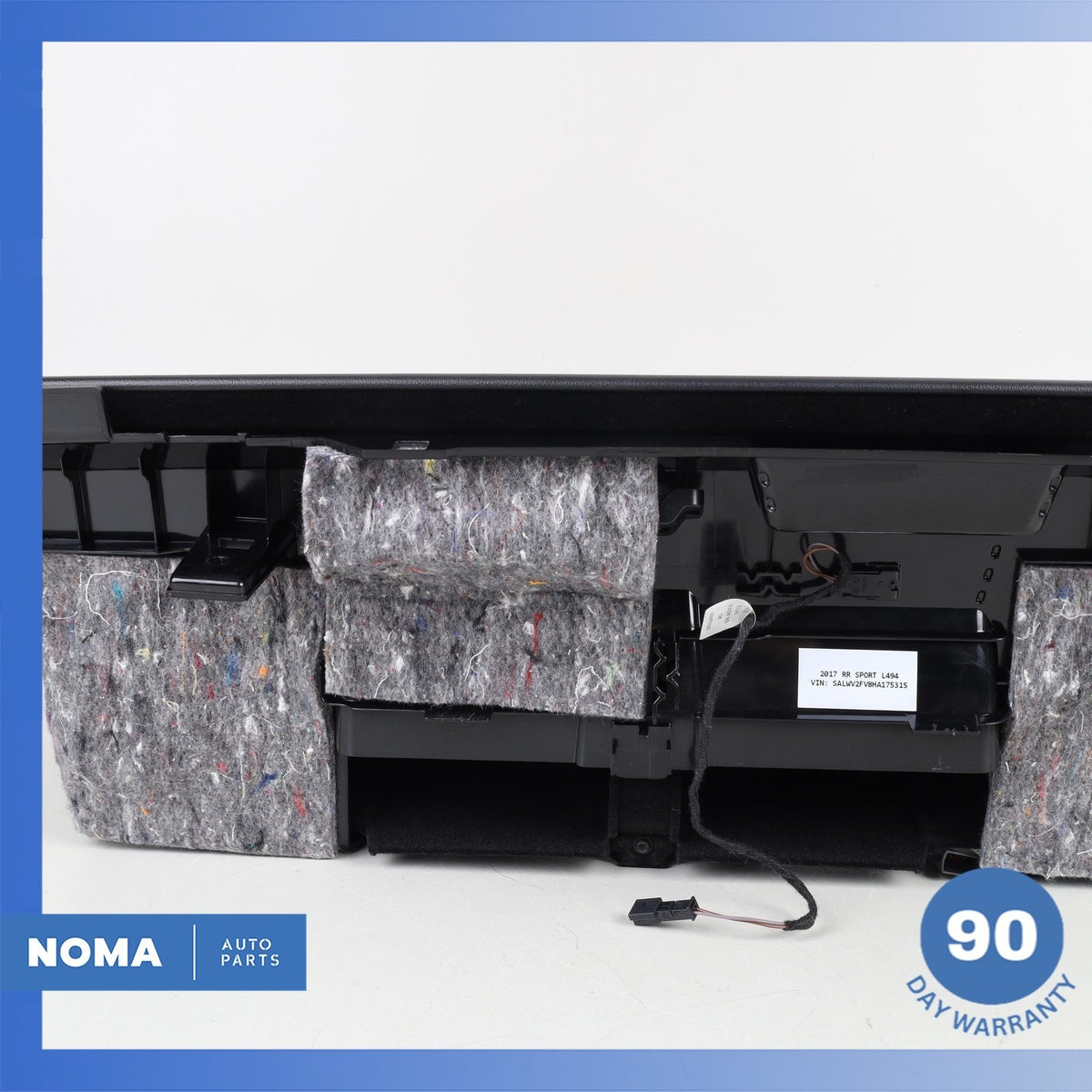 16-22 Range Rover Sport L494 L405 Lower Dashboard Glovebox Compartment Black OEM - photo 12