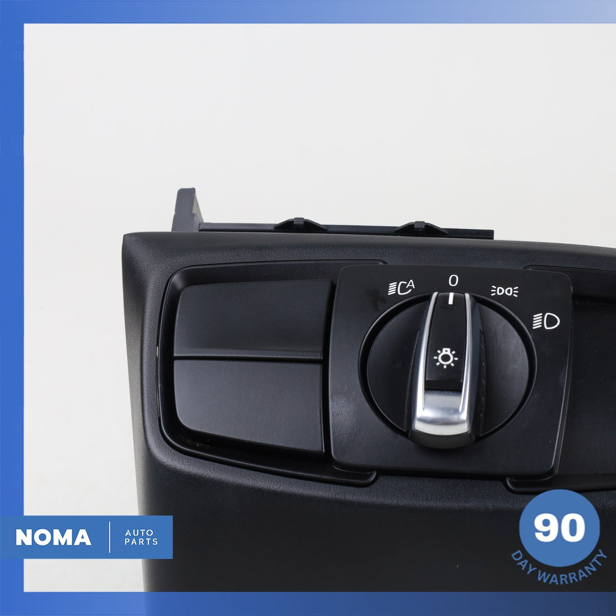 14-21 BMW i3 I01 Hybrid Headlight Head Light Control Switch w/ Trim Black OEM - photo 3