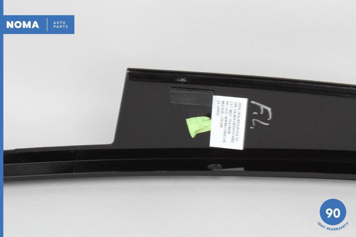 04-09 Jaguar XJ8 XJR VDP X350 X358 Front Left Side B-Pillar Exterior Molding OEM - photo 8