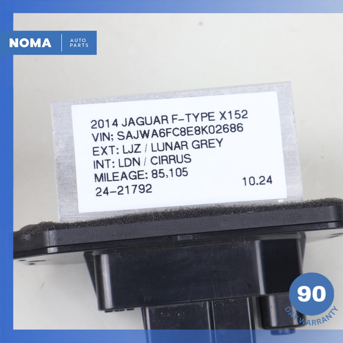 07-15 Jaguar X152 F-Type Heater Blower Motor Fan Resistor 8X2319E624AA OEM - photo 7