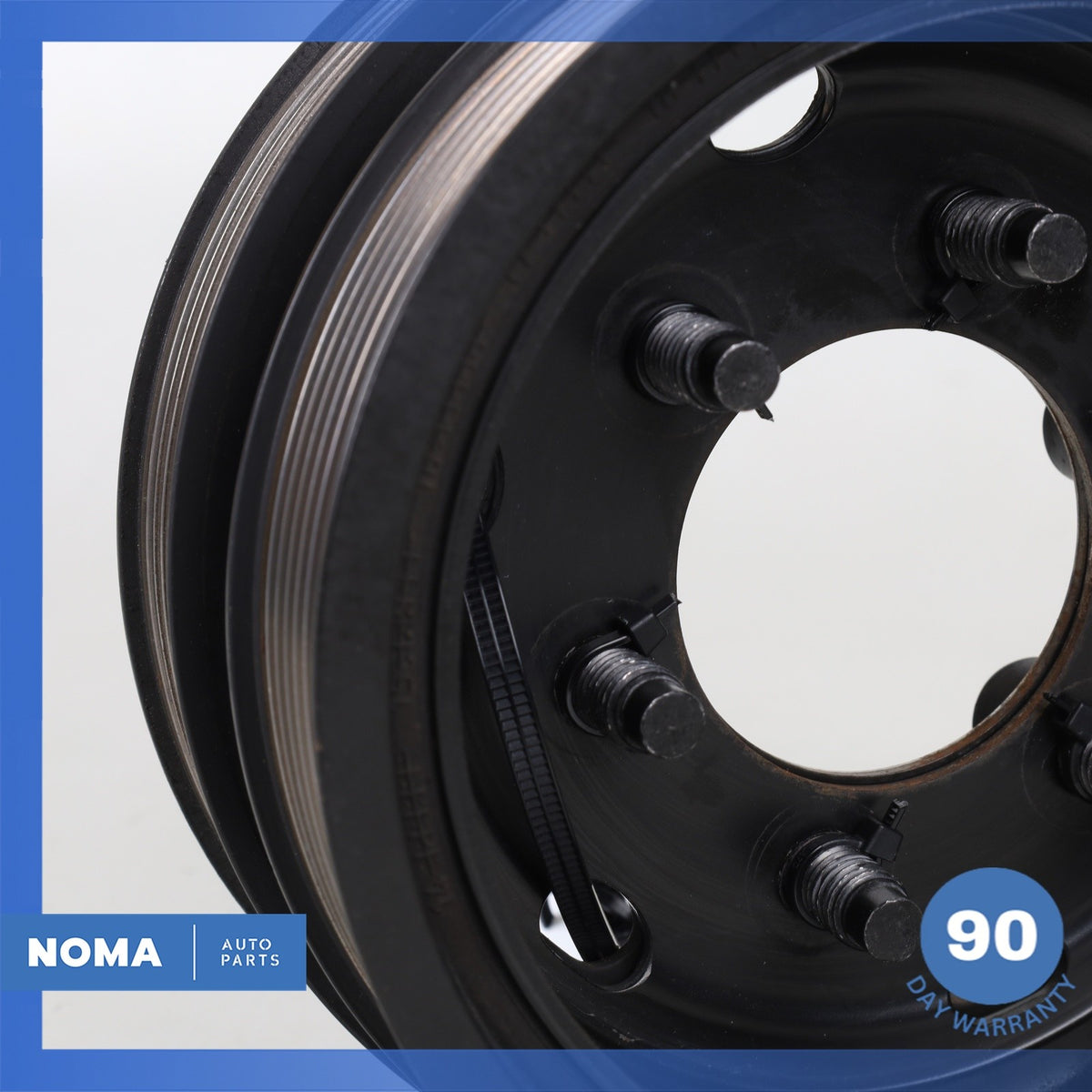 10-23 LR Range Rover Sport L494 F-Type XF Engine Crankshaft Balancer Pulley OEM - photo 10