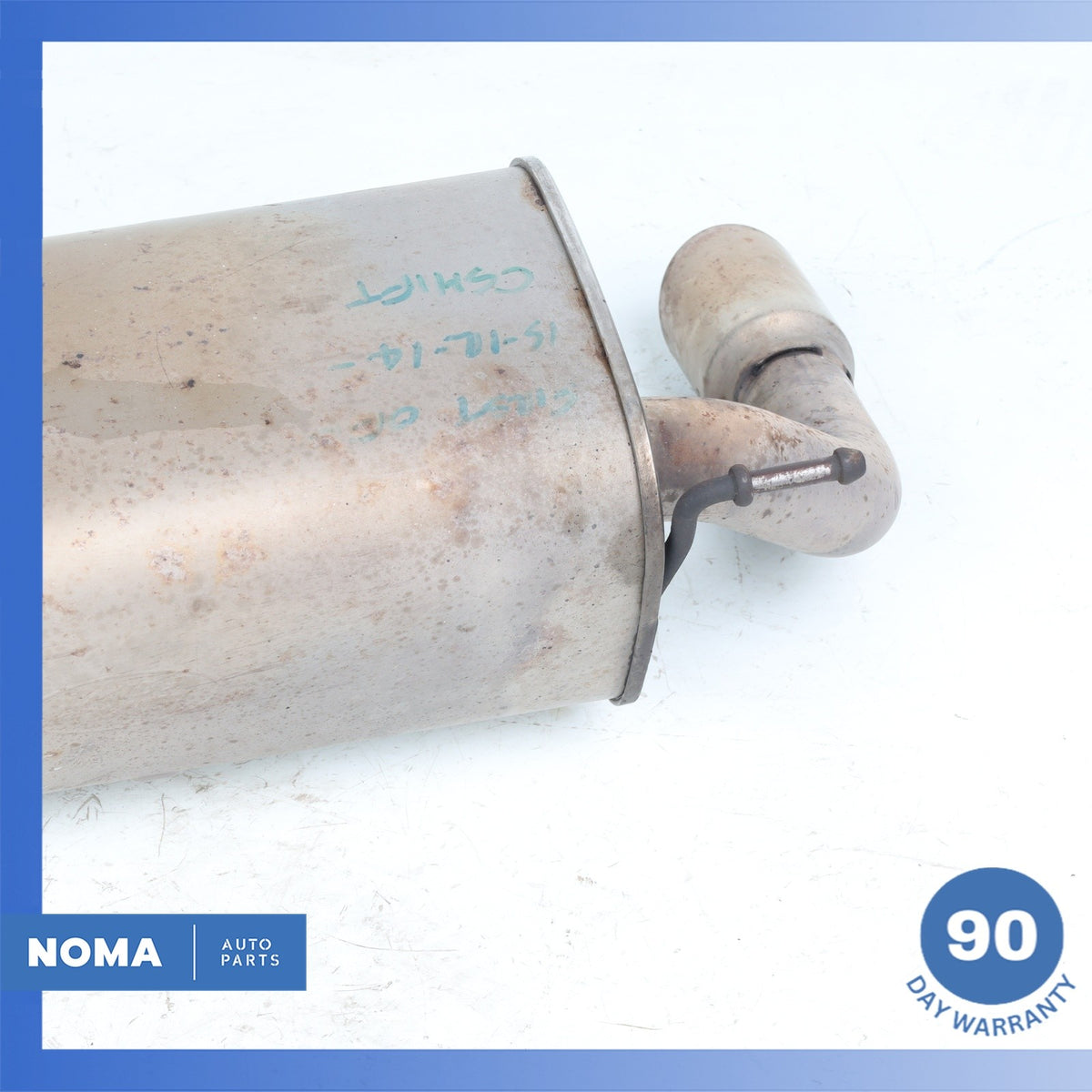12-17 Land Rover Range Rover Evoque L538 Rear Dual Exhaust Muffler Assembly OEM - photo 7