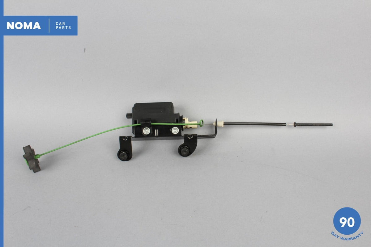 04-10 BMW 530i E60 E61 Fuel Gas Gasoline Door Filler Flap Actuator w/ Cable OEM - photo 7