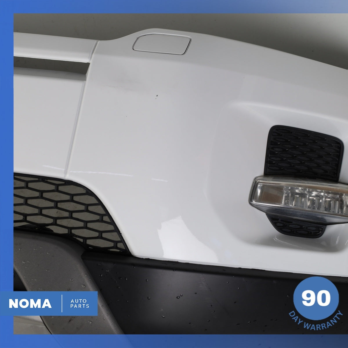 12-15 LR Range Rover Evoque L538 Front Bumper Cover Panel Assembly White OEM - photo 4