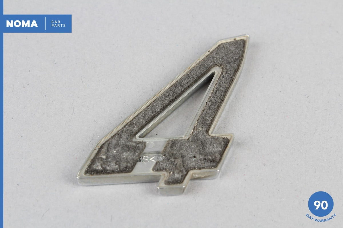 03-08 BMW Z4 E85 Rear Trunk Hatch Boot Emblem Badge Logo Chrome 7114122 OEM - photo 9